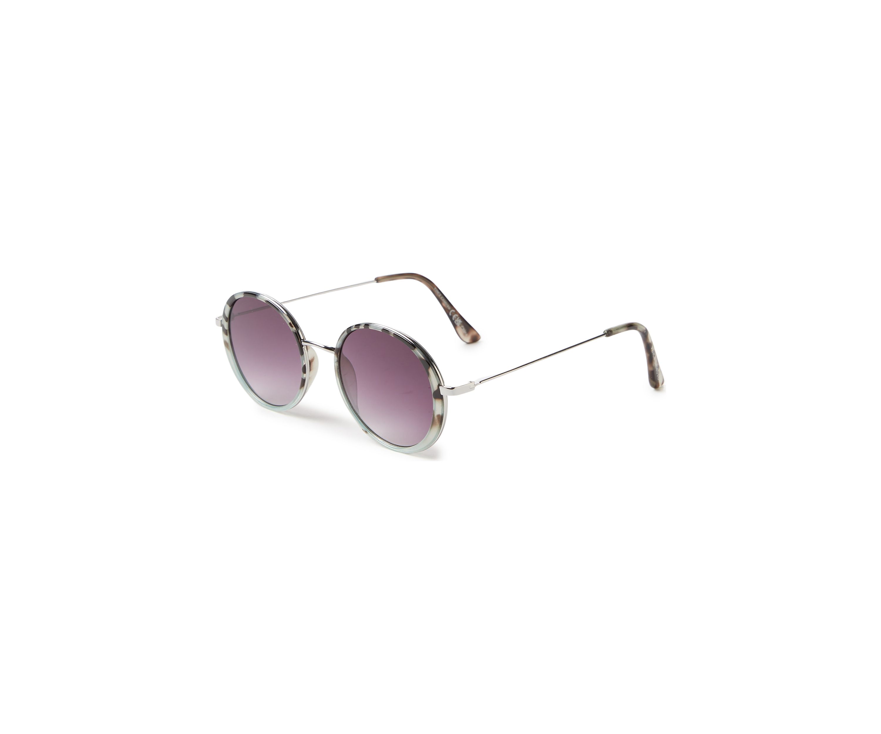 Metal Round Frame Sunglasses