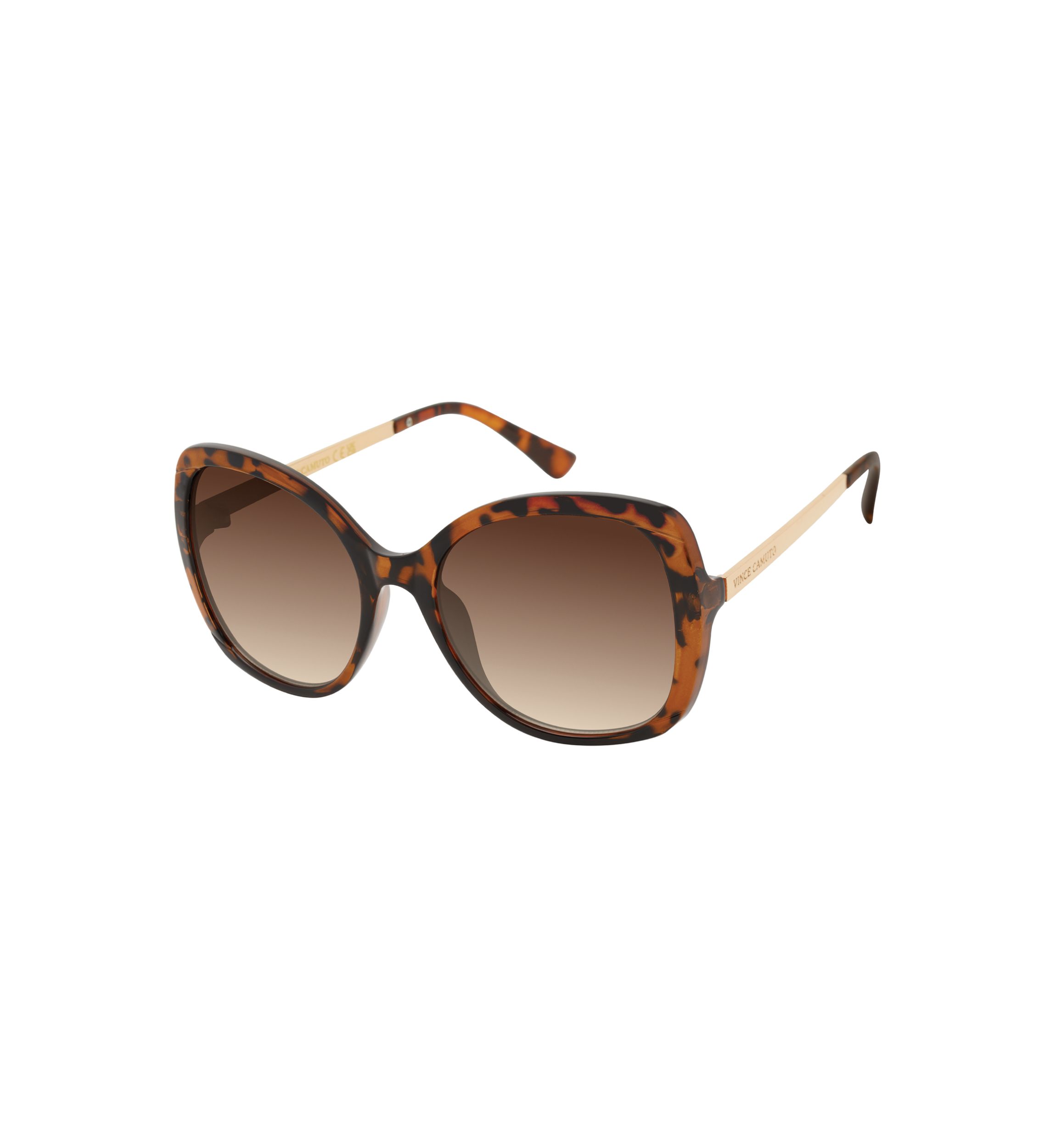 Tortoiseshell Round Frame Sunglasses