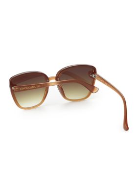 Plastic Backframe Square Sunglasses