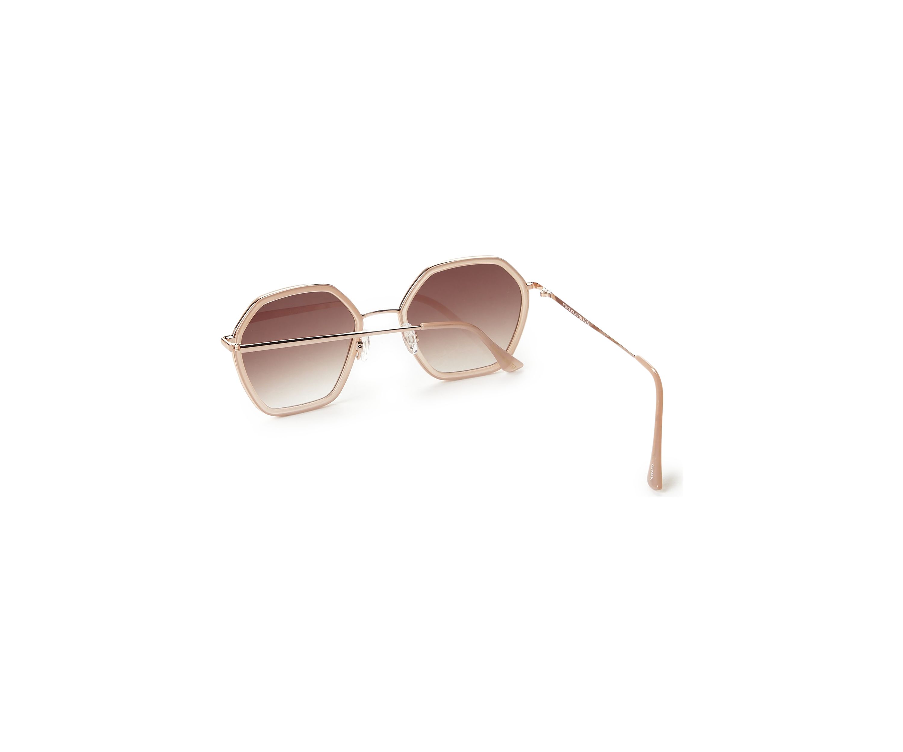 Metal Geometric Sunglasses