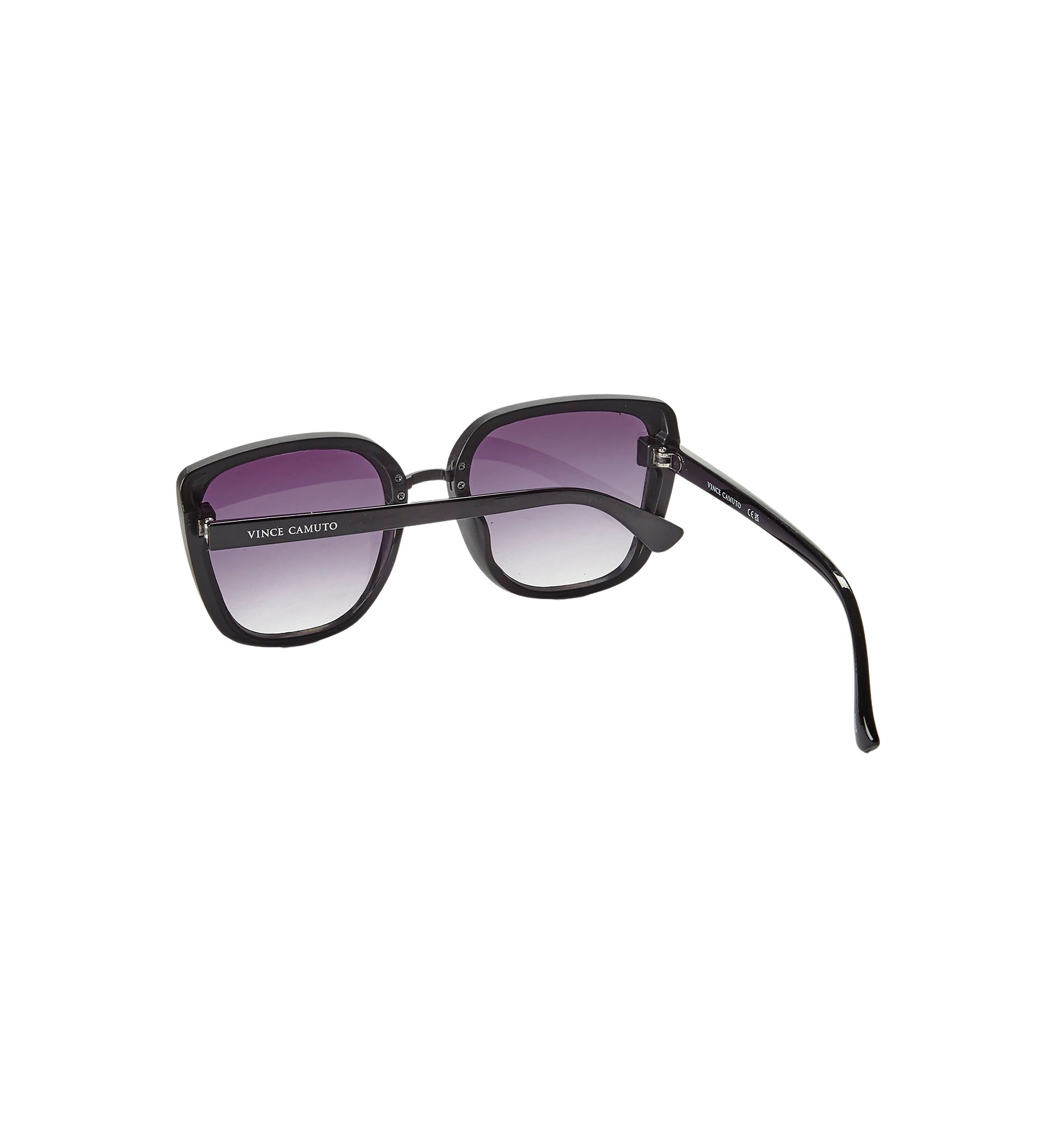 Plastic Backframe Square Metal Bridge Sunglasses