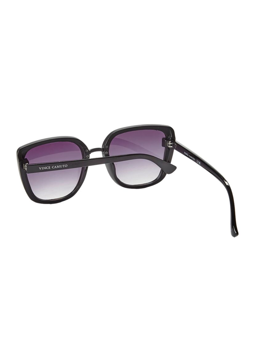 Plastic Backframe Square Metal Bridge Sunglasses