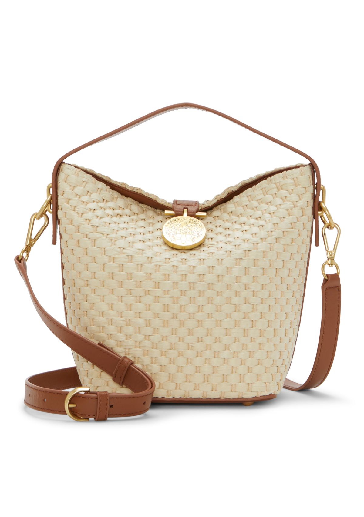 The Ezrah Straw Crossbody Bag