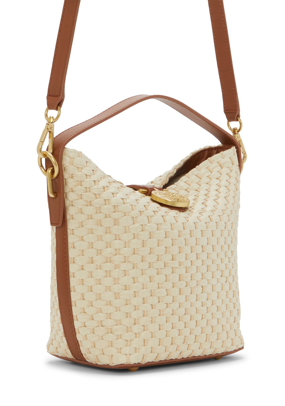 The Ezrah Straw Crossbody Bag