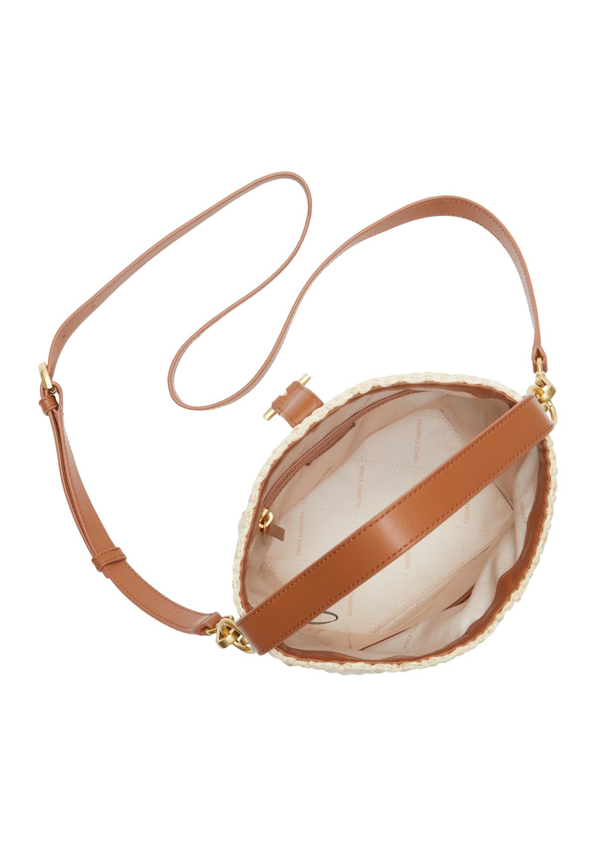 The Ezrah Straw Crossbody Bag