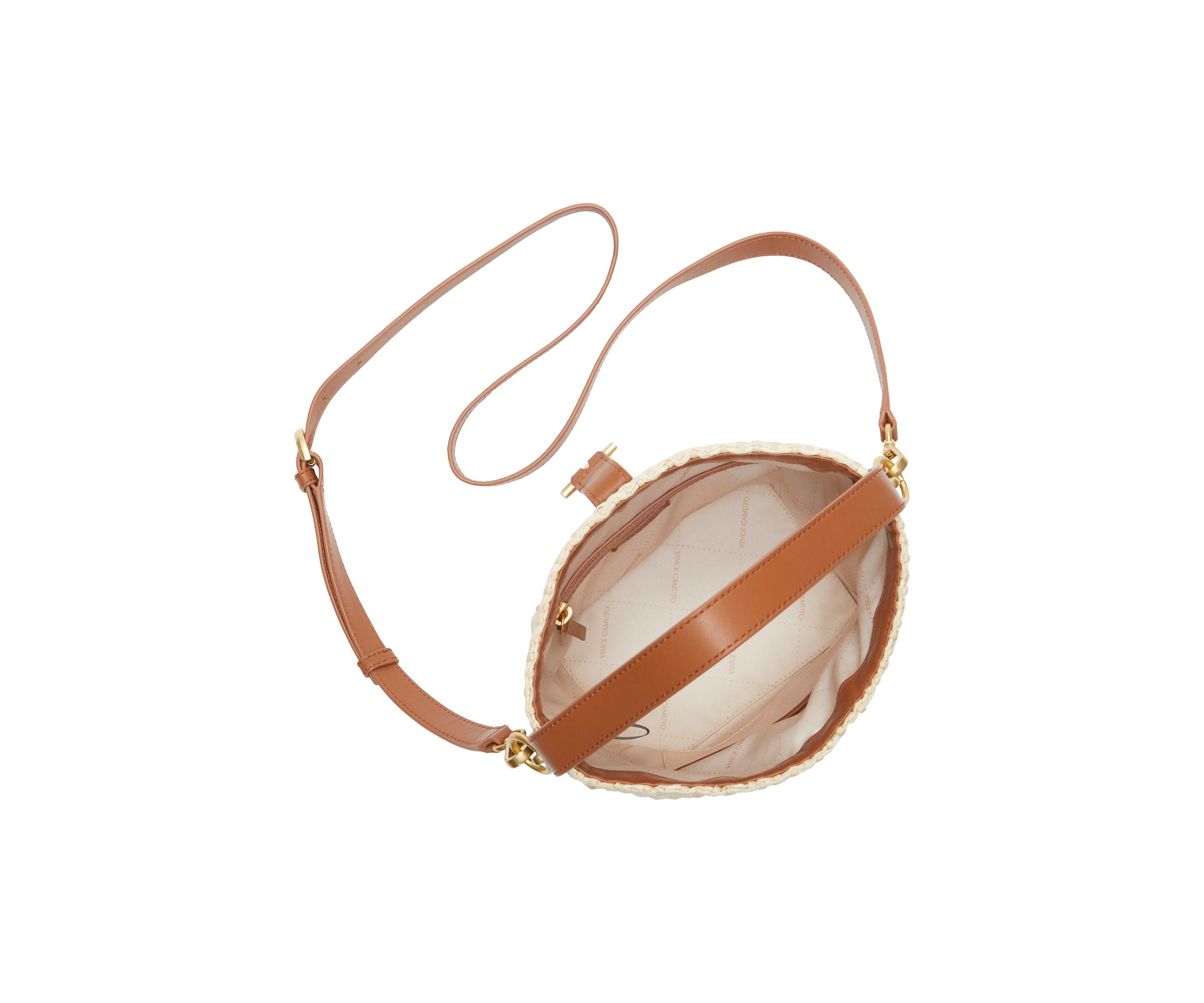 The Ezrah Straw Crossbody Bag