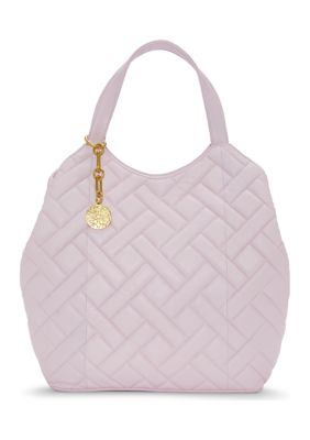 SOL and MER Braided Straw Tote belk