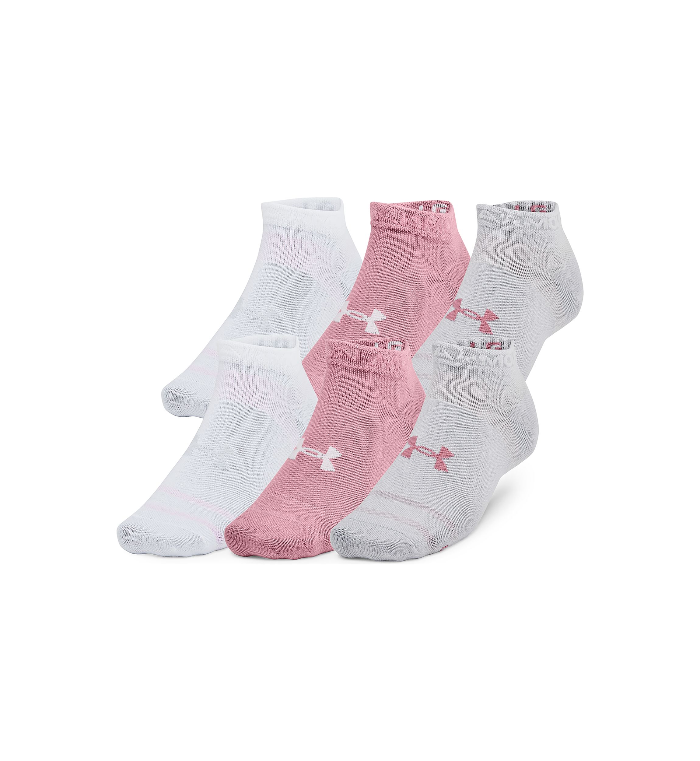 Unisex Essential 6-Pack Low Cut Socks