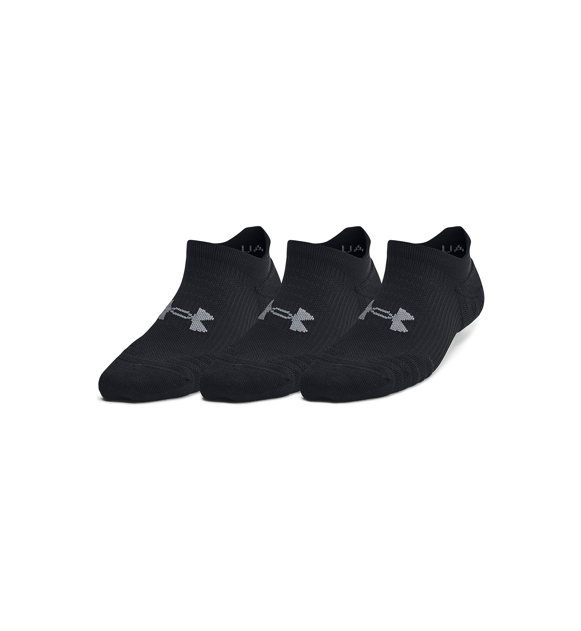 Womens UA Play Up 3-Pack No Show Tab Socks