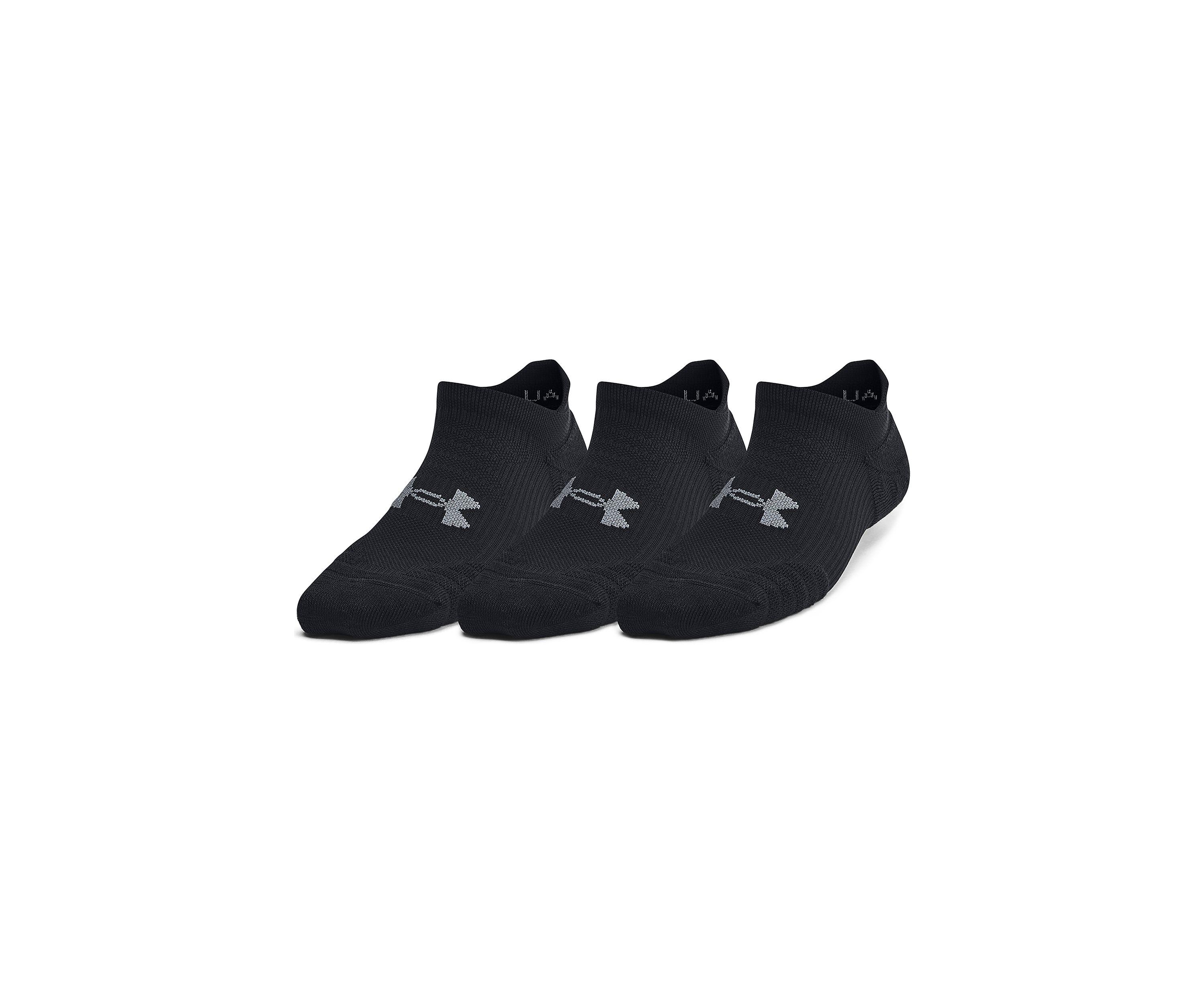 Womens UA Play Up 3-Pack No Show Tab Socks