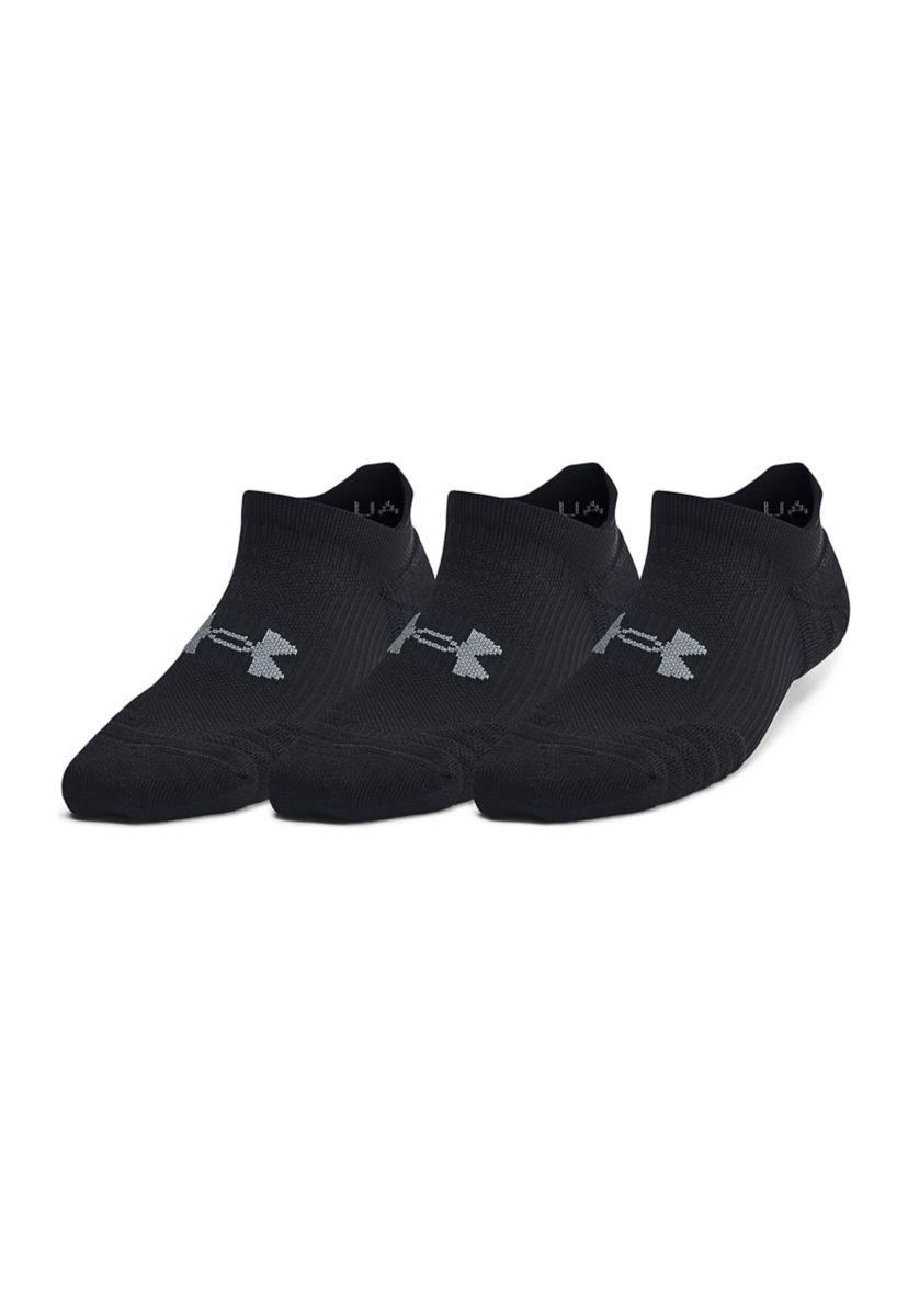 Womens UA Play Up 3-Pack No Show Tab Socks