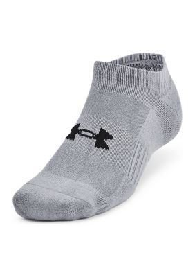 Under Armour Women's Unisex UA Training Cotton 6-Pack No Show Socks