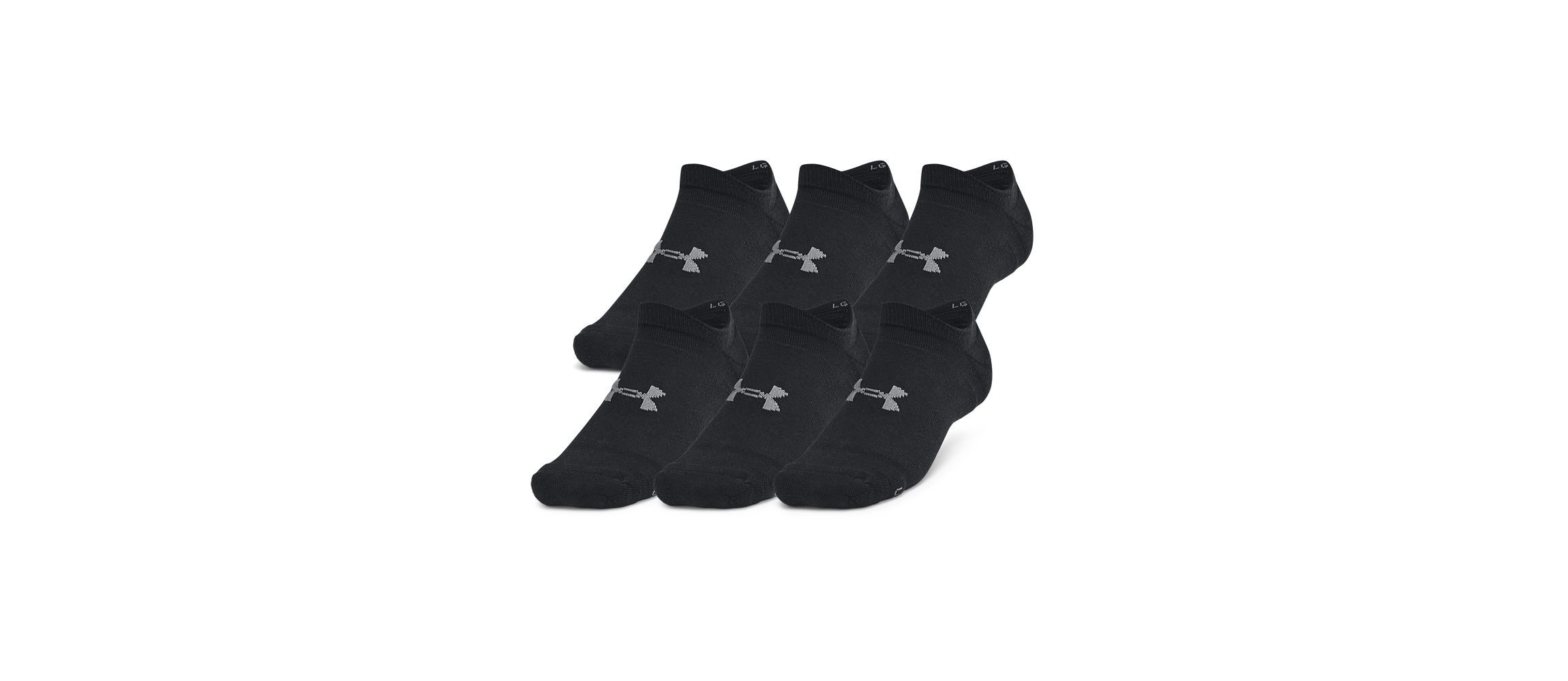 Essential Cushion No Show Socks - 6 Pack