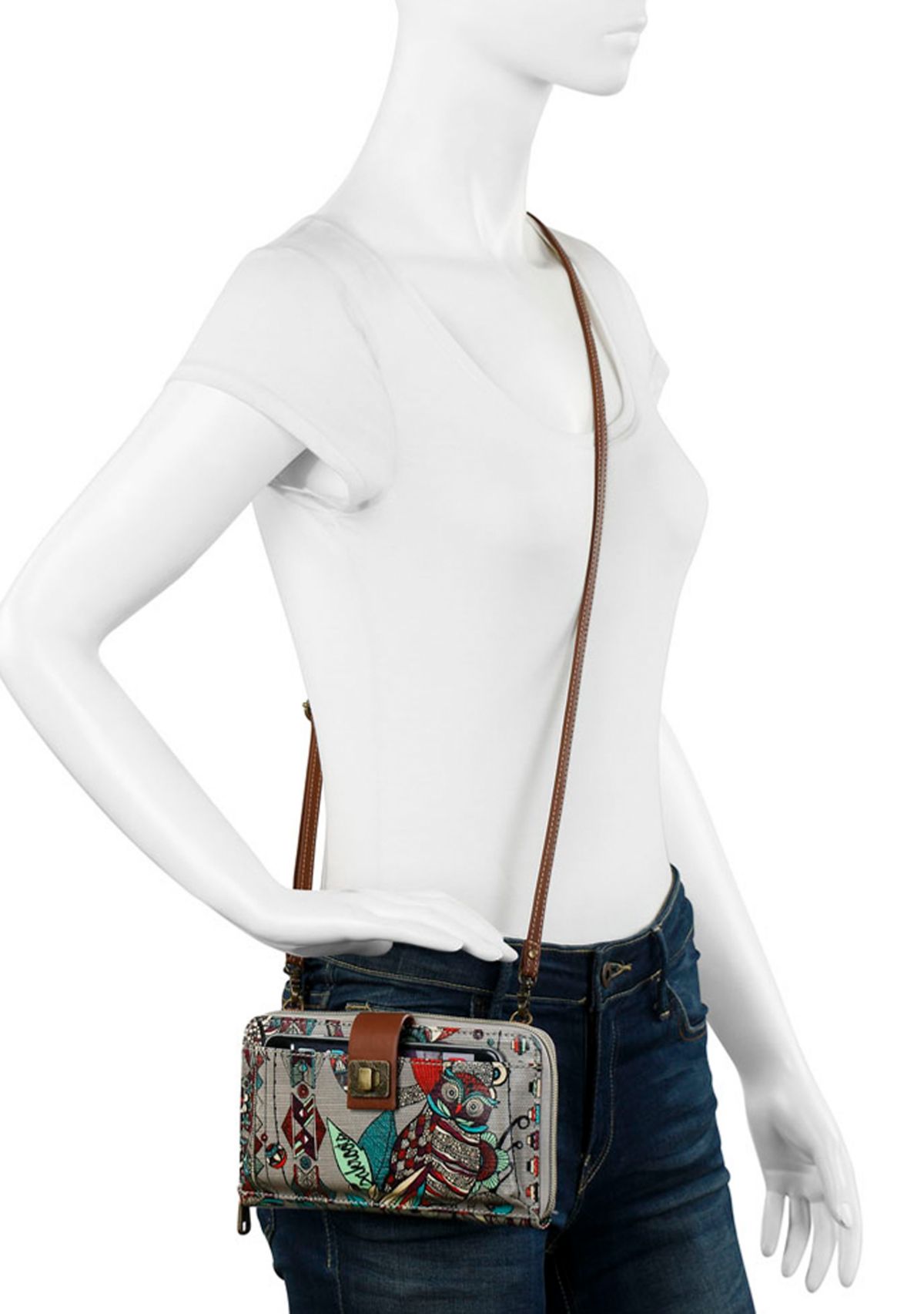 Artist Circle Smartphone Crossbody