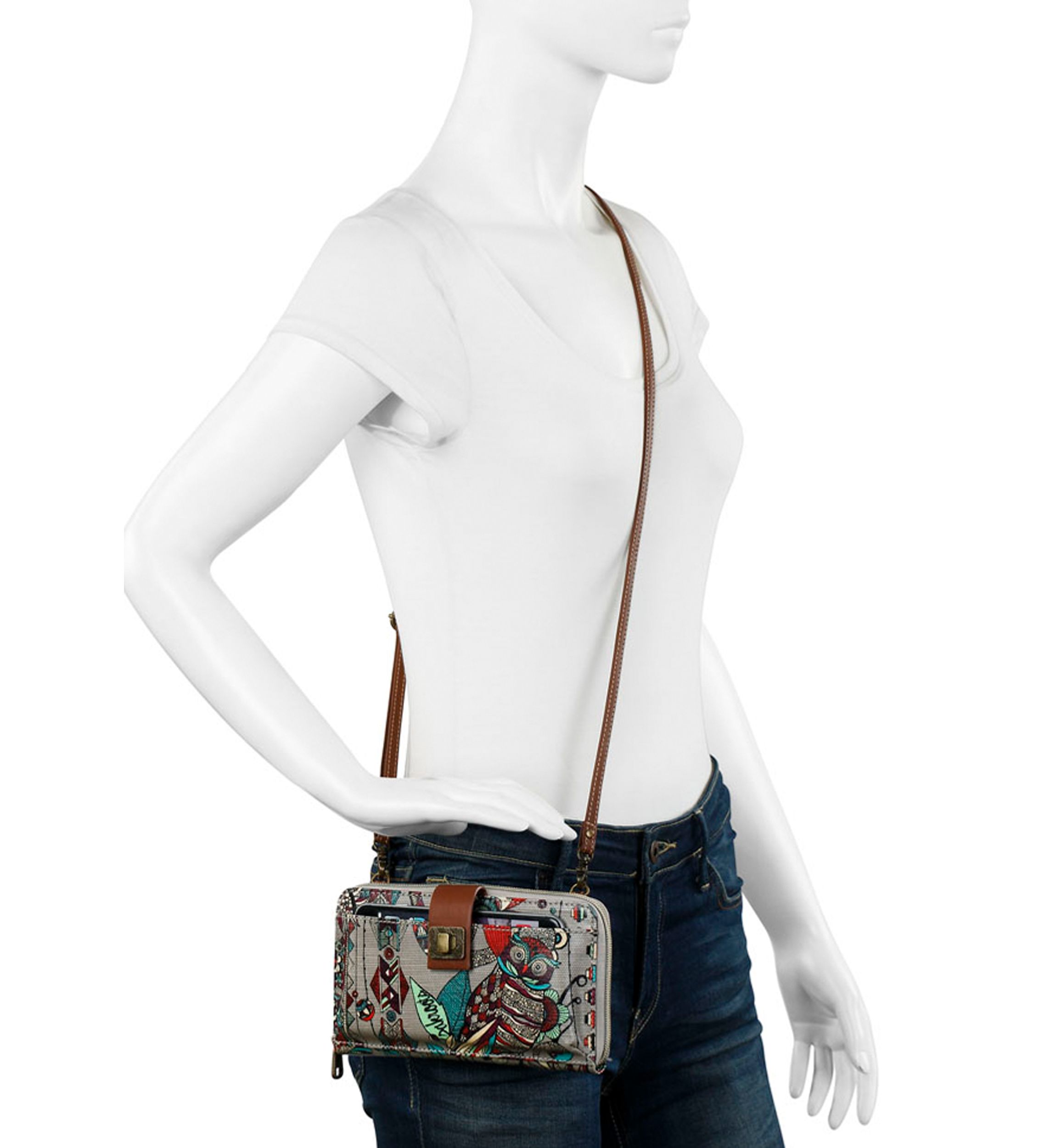 Artist Circle Smartphone Crossbody
