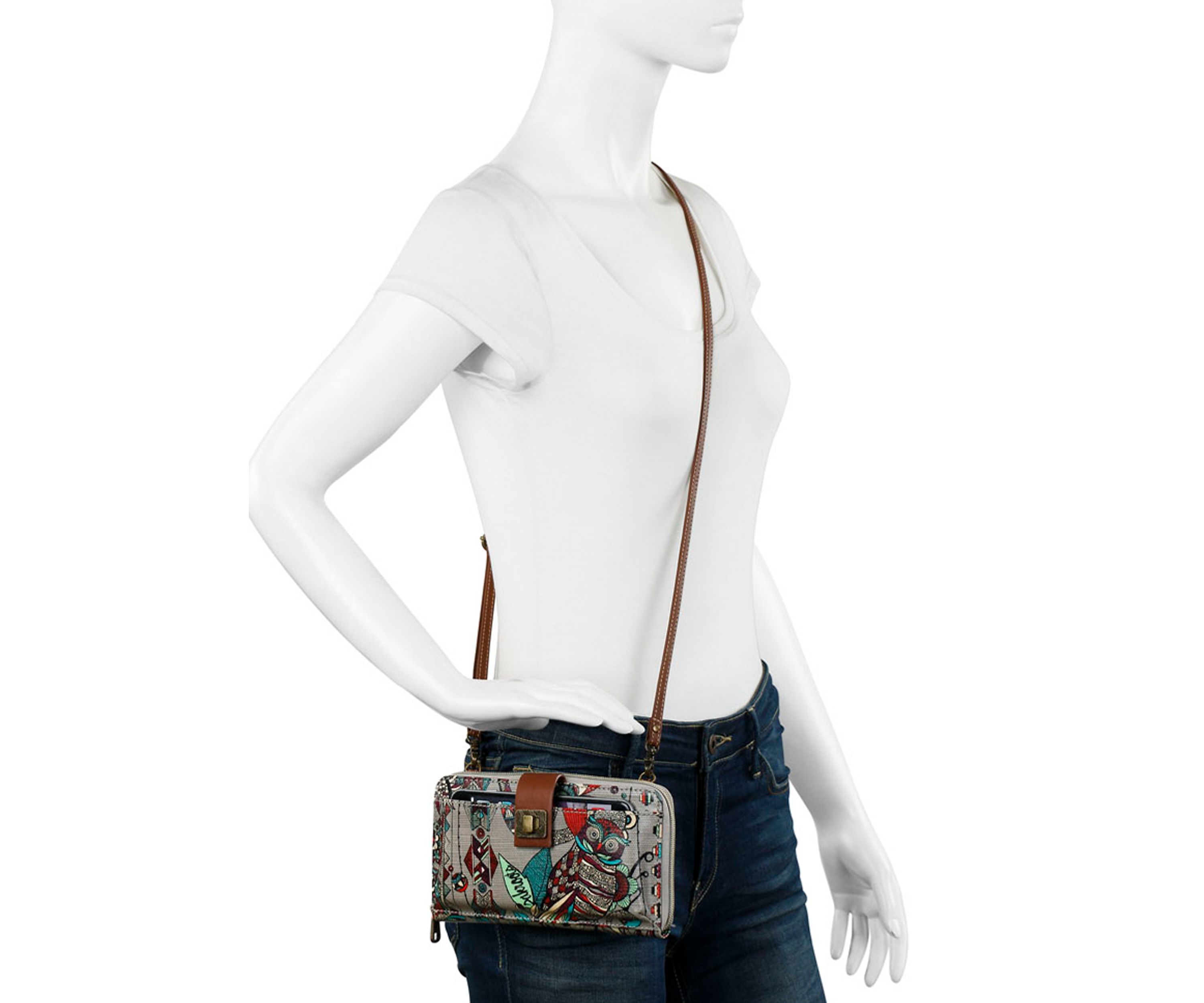 Artist Circle Smartphone Crossbody