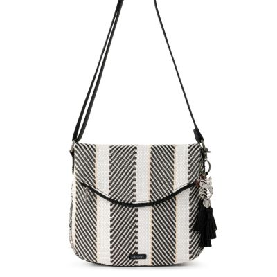 Sakroots Woven Canvas Foldover Crossbody