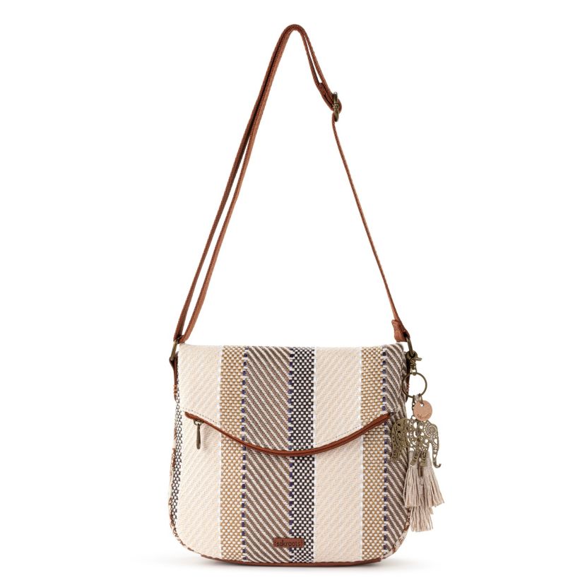 Sakroots Woven Canvas Foldover Crossbody