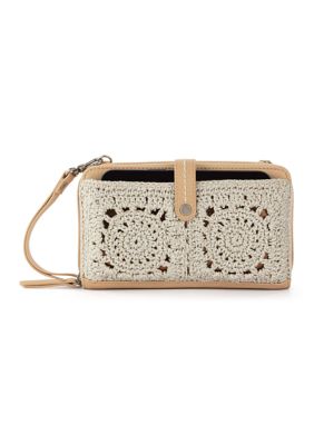 The Sak Iris Crochet Smartphone Crossbody