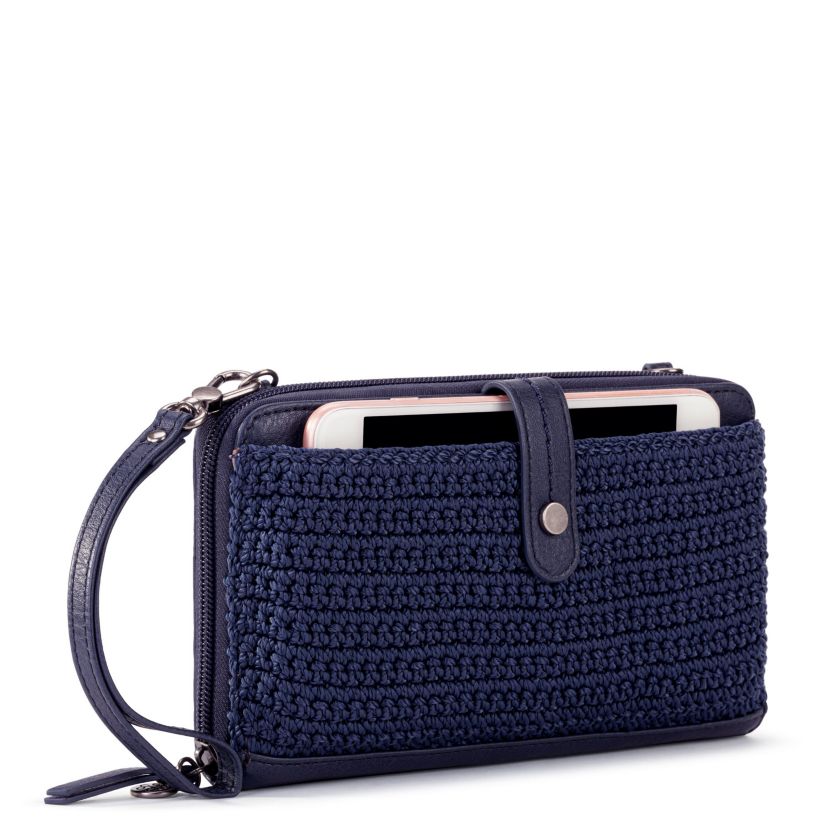 Iris Crochet Smartphone Crossbody