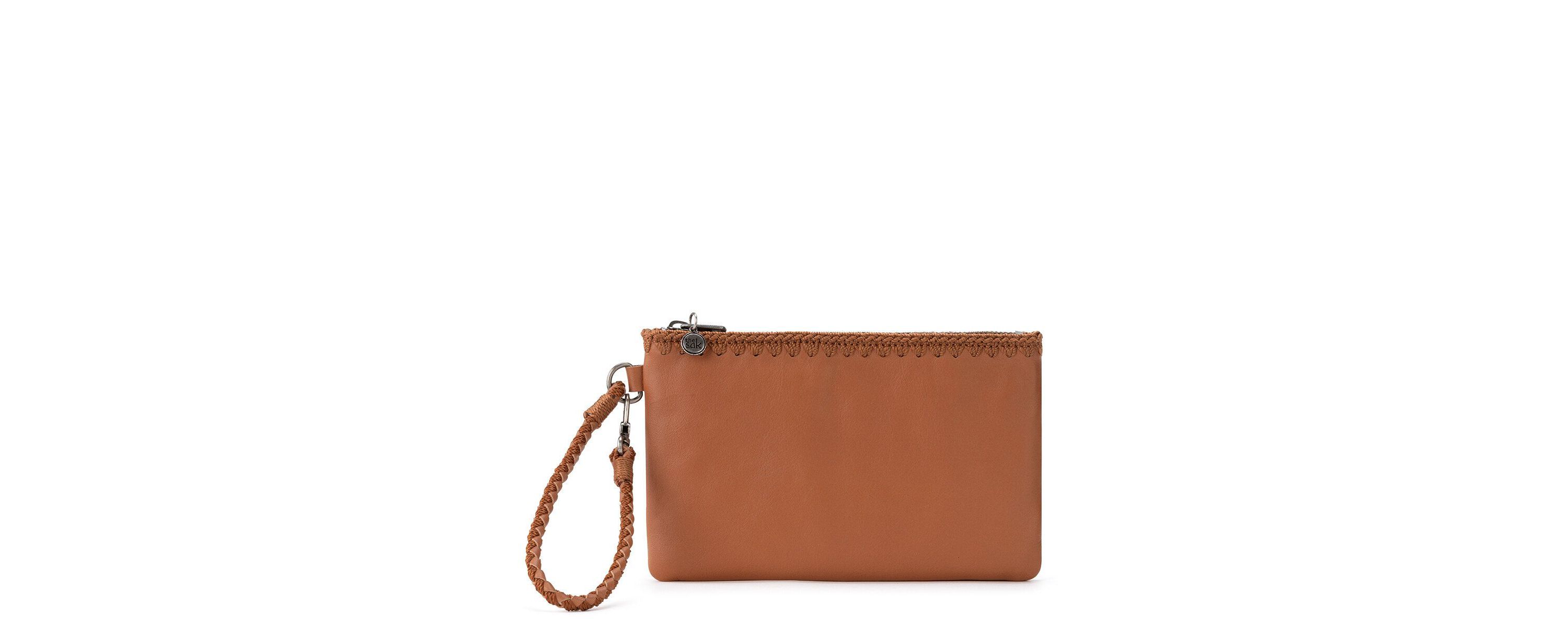 Vita Leather Wristlet