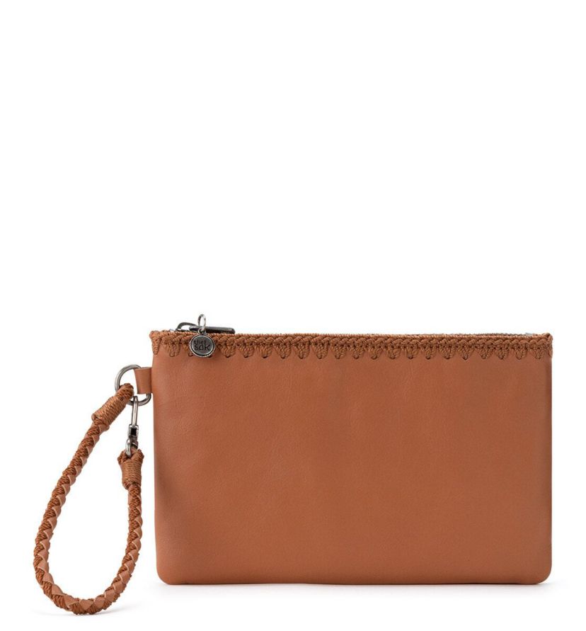 Vita Leather Wristlet