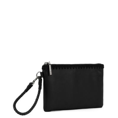 Vita Leather Wristlet