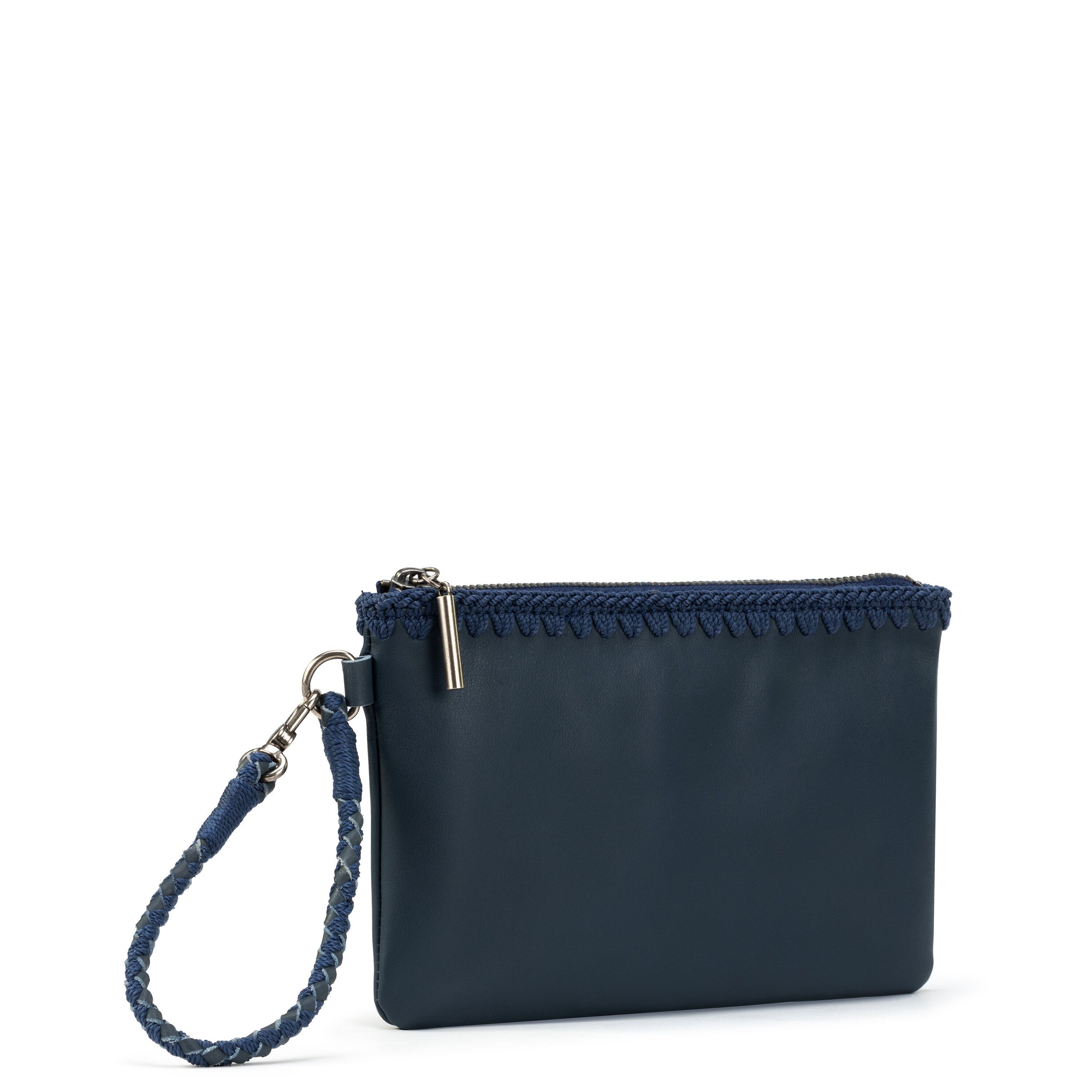 Vita Leather Wristlet