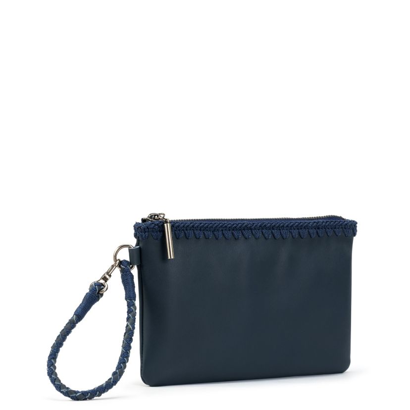 Vita Leather Wristlet