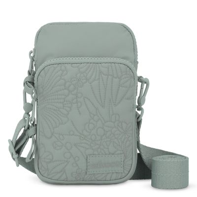 Sakroots Koa Adjustable Smartphone Crossbody, Sage