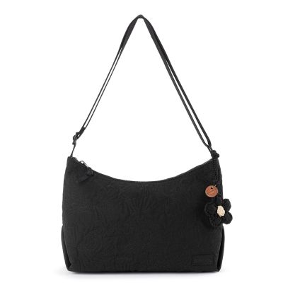 Sakroots Banyan Adjustable Hobo, Black