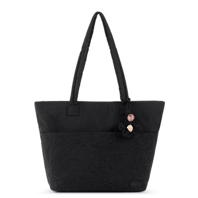 Sakroots Banyan Shoulder Tote, Black