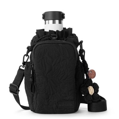 Sakroots Banyan Drawstring Crossbody, Black