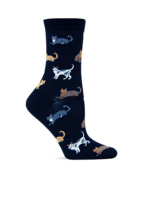Hot Sox® Classic Cats Trouser Socks