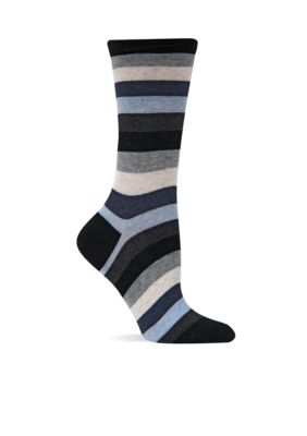 Hot Sox Women's Bold Stripe Crew Socks -  2601359HO000297