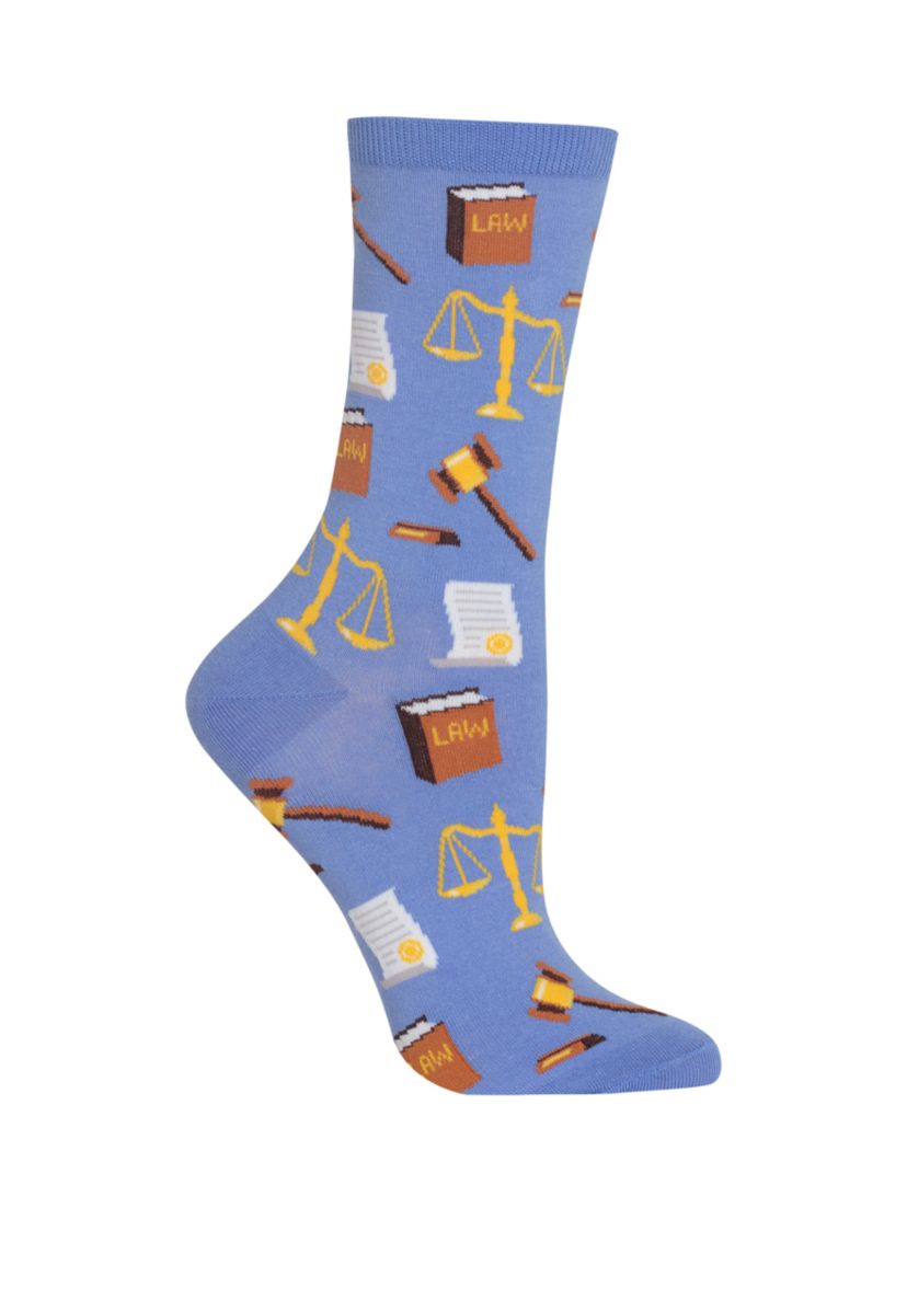 Lawyer Crew Socks
