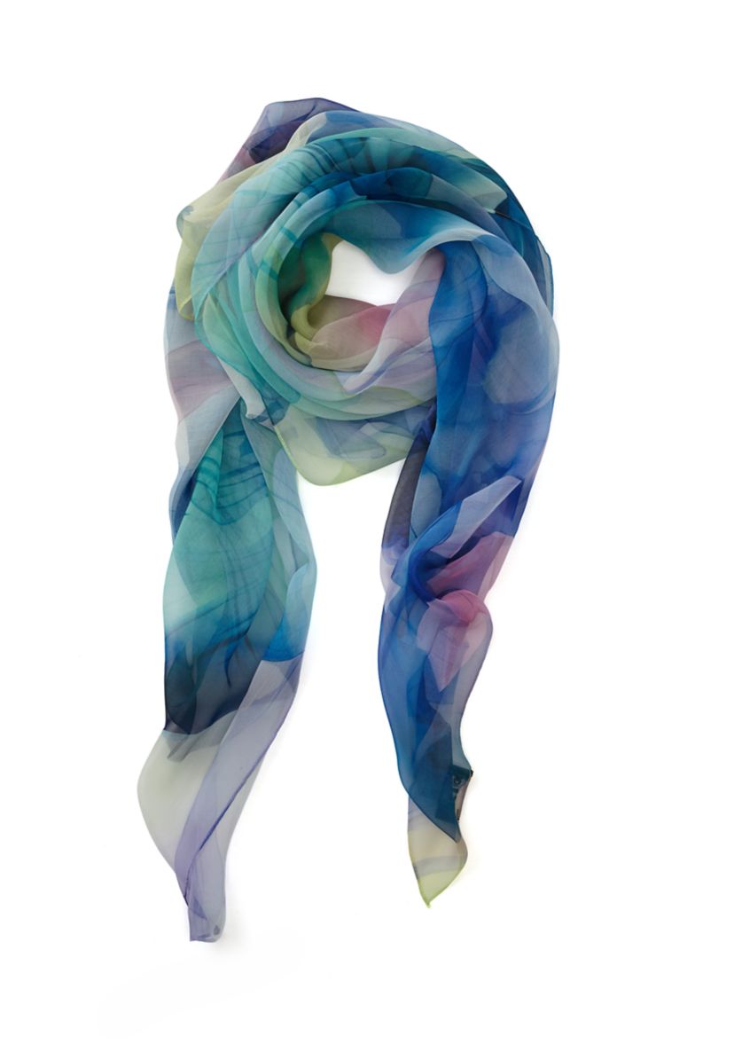 Iris Dream Square Scarf