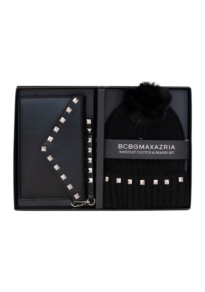 Wristlet Clutch and Beanie
