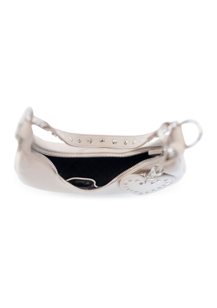 Stud Shoulder Dumpling Bag