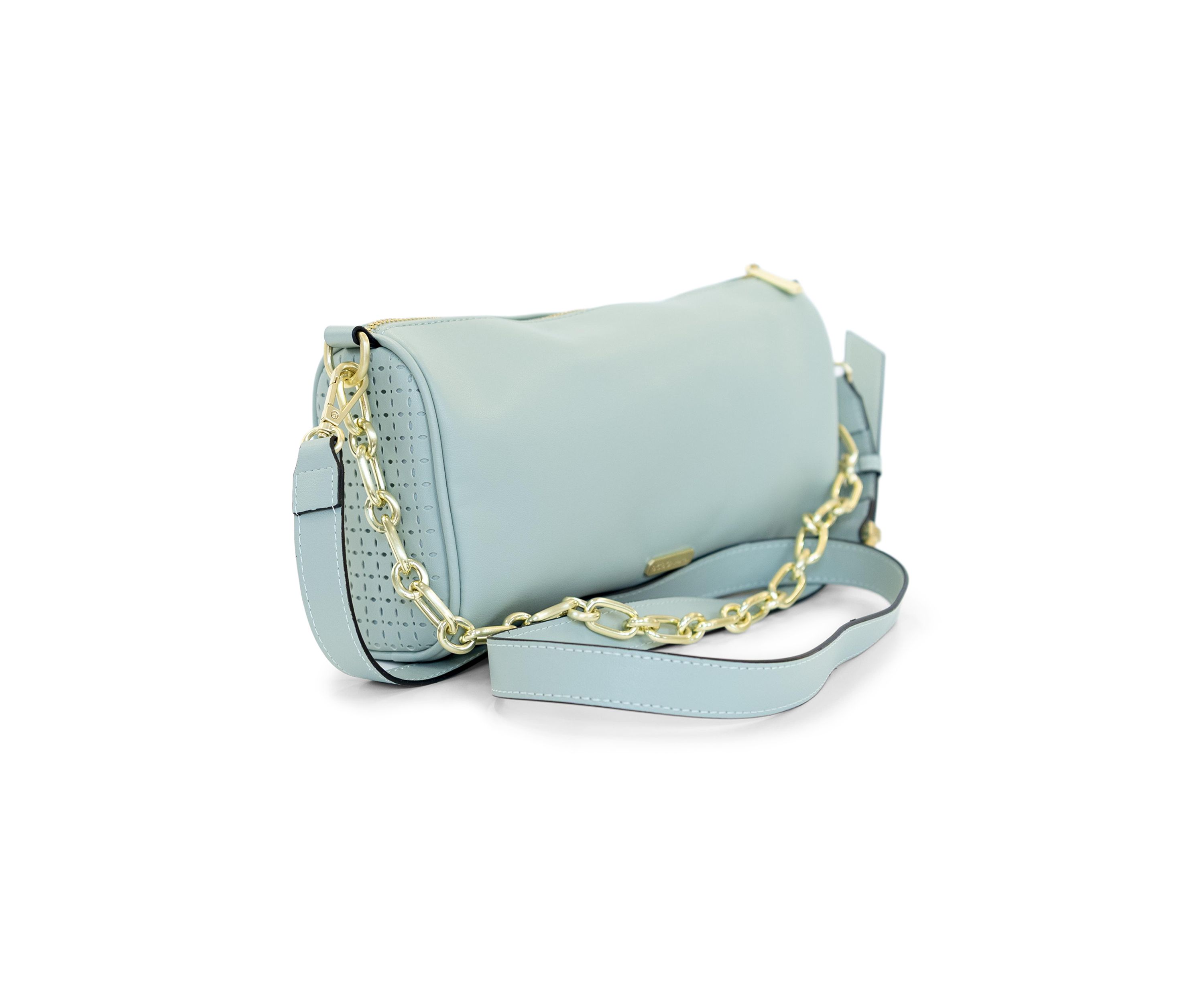 Lasercut Barrel Shoulder Bag