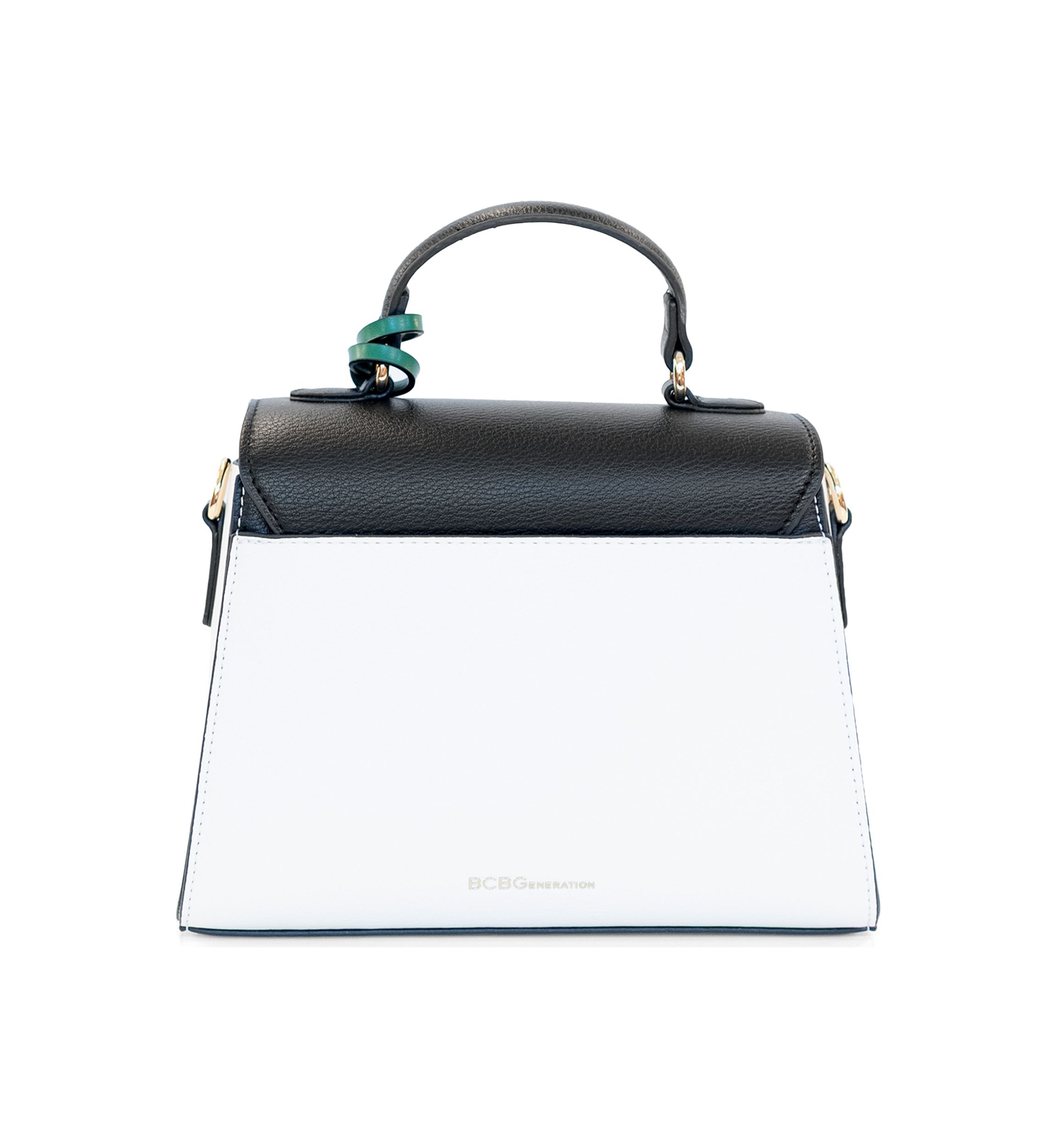 Top Handle Crossbody Bag with Charm 