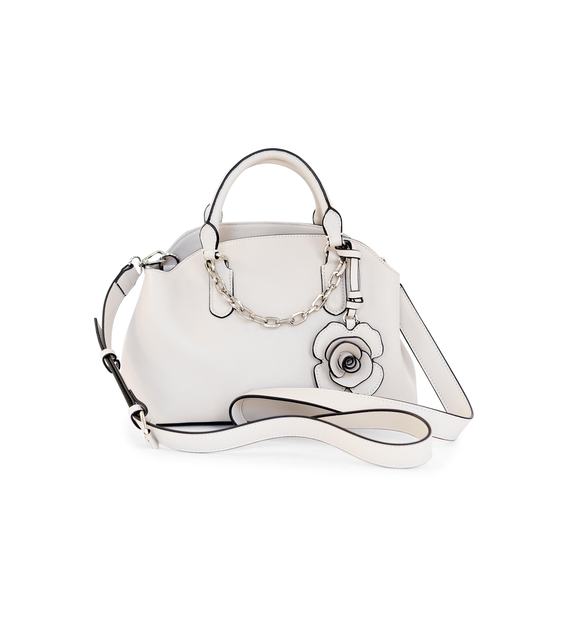   Chain Satchel with Charm 