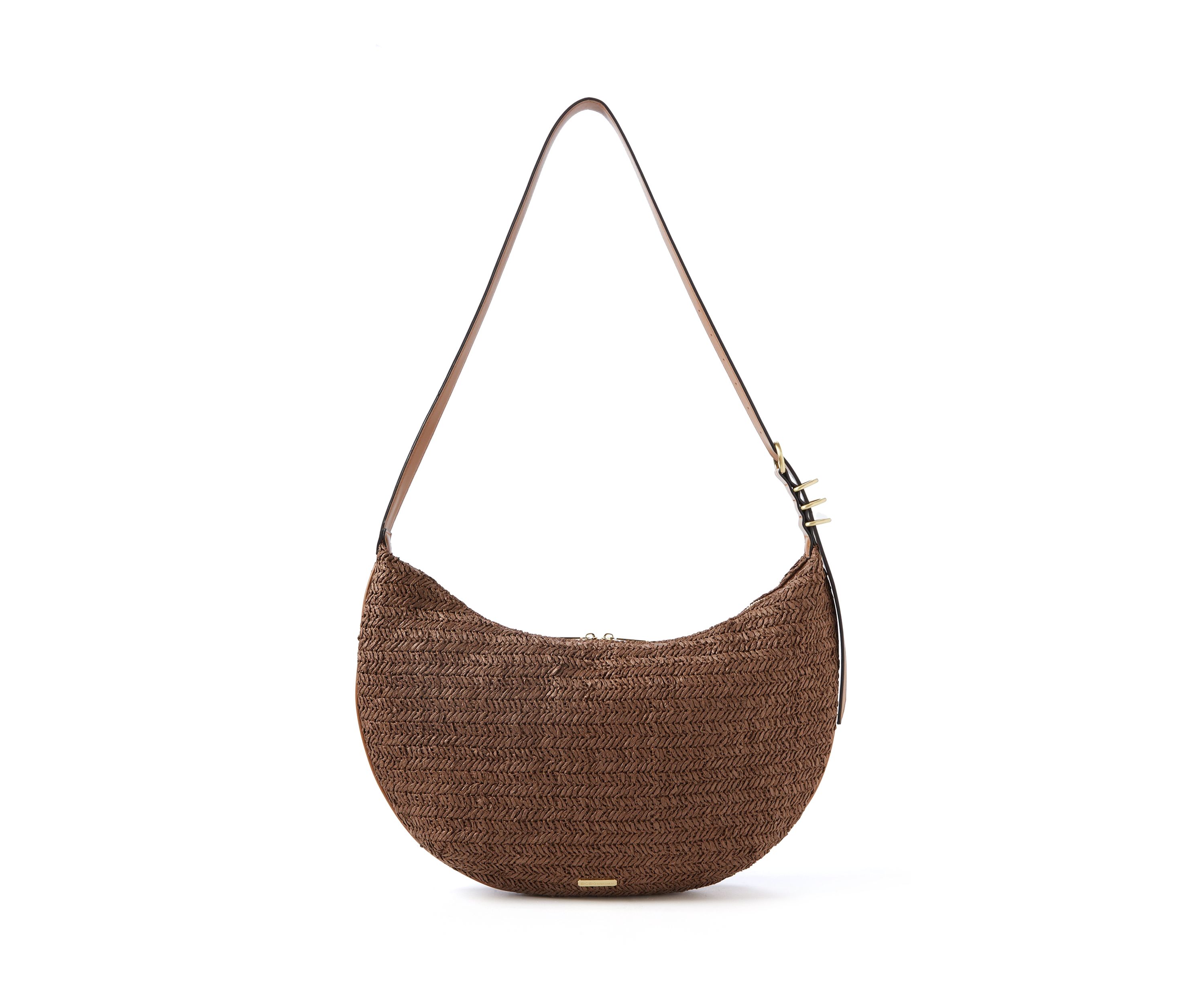 Slouchy Straw Convertible Bag