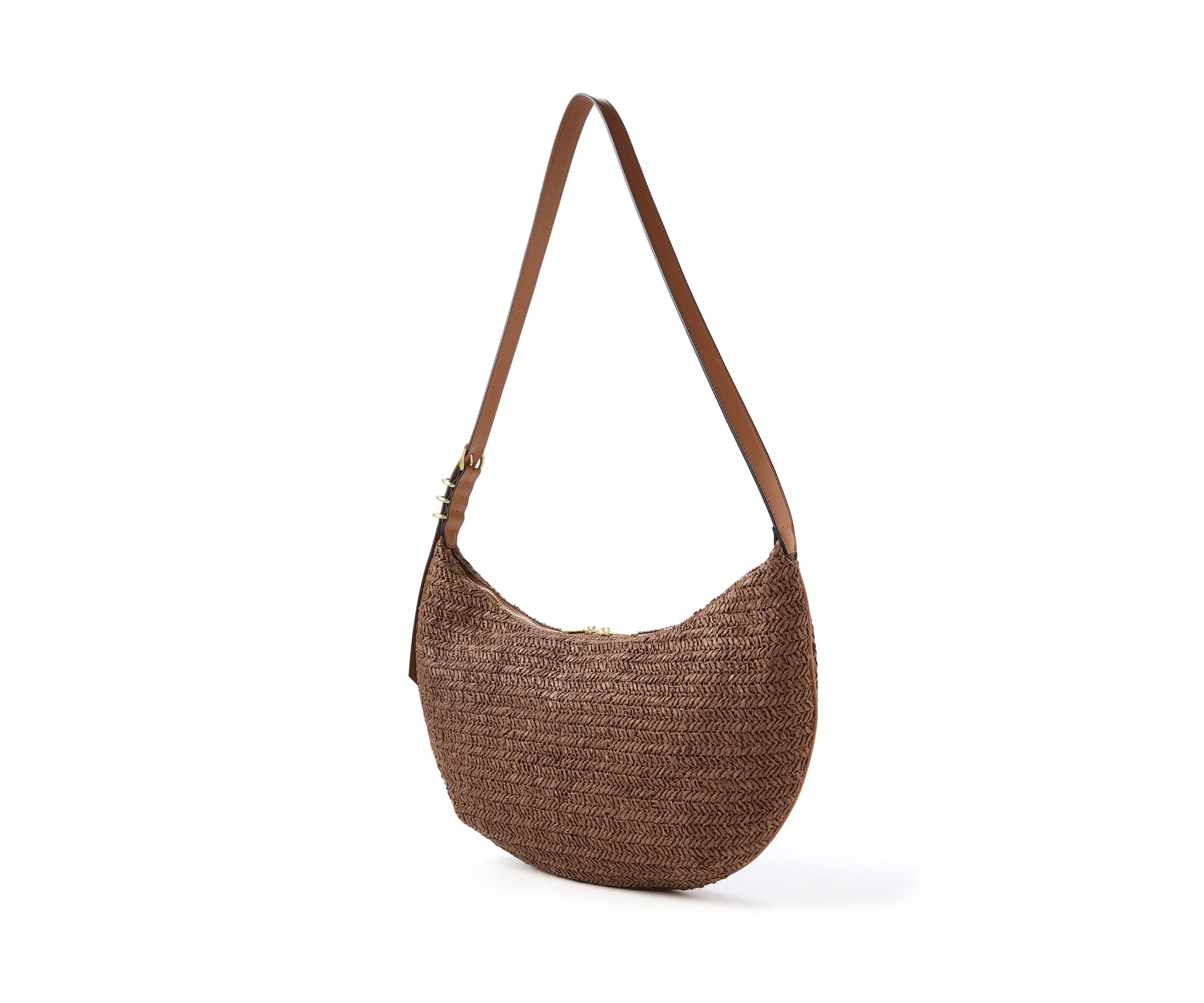 Slouchy Straw Convertible Bag