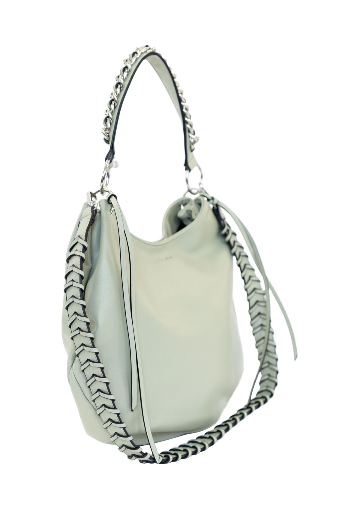 Whipstitched Strap Hobo Bag