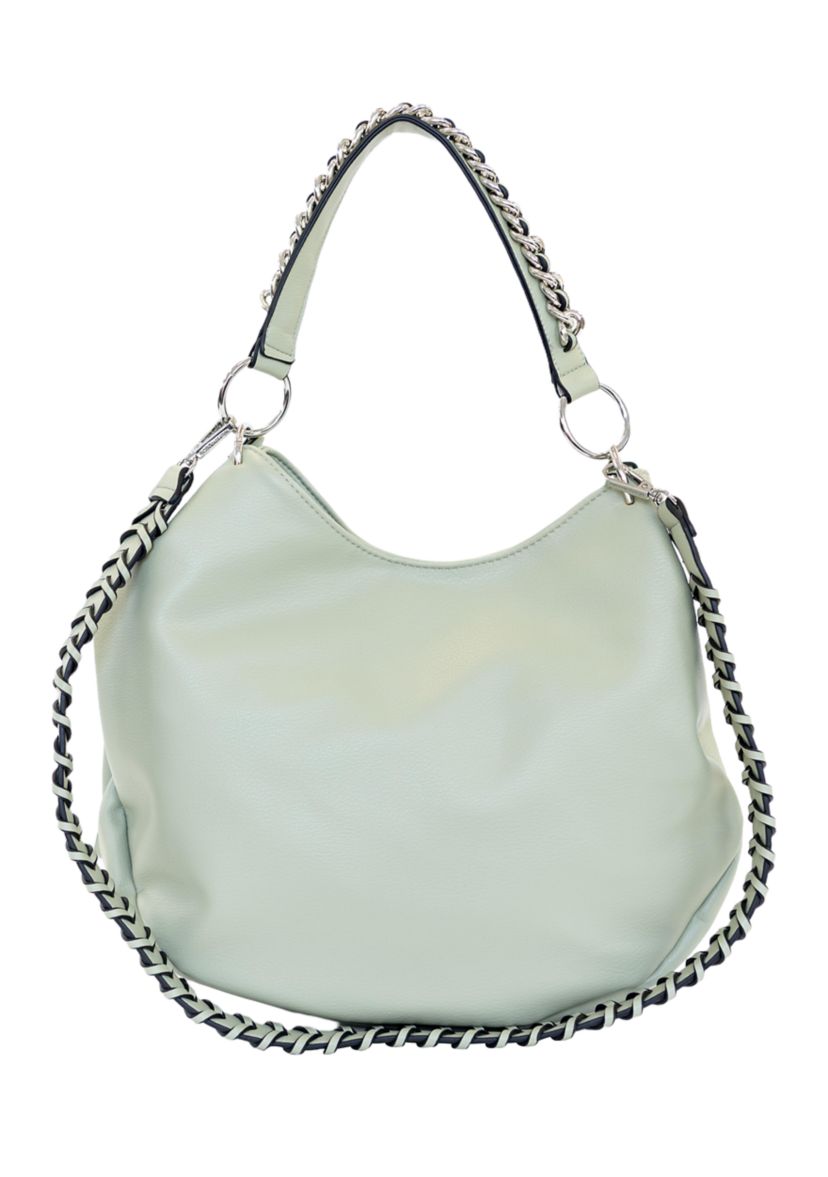 Whipstitched Strap Hobo Bag