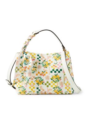 BCBGeneration Double Compartment Satchel Bag with Chain Handle