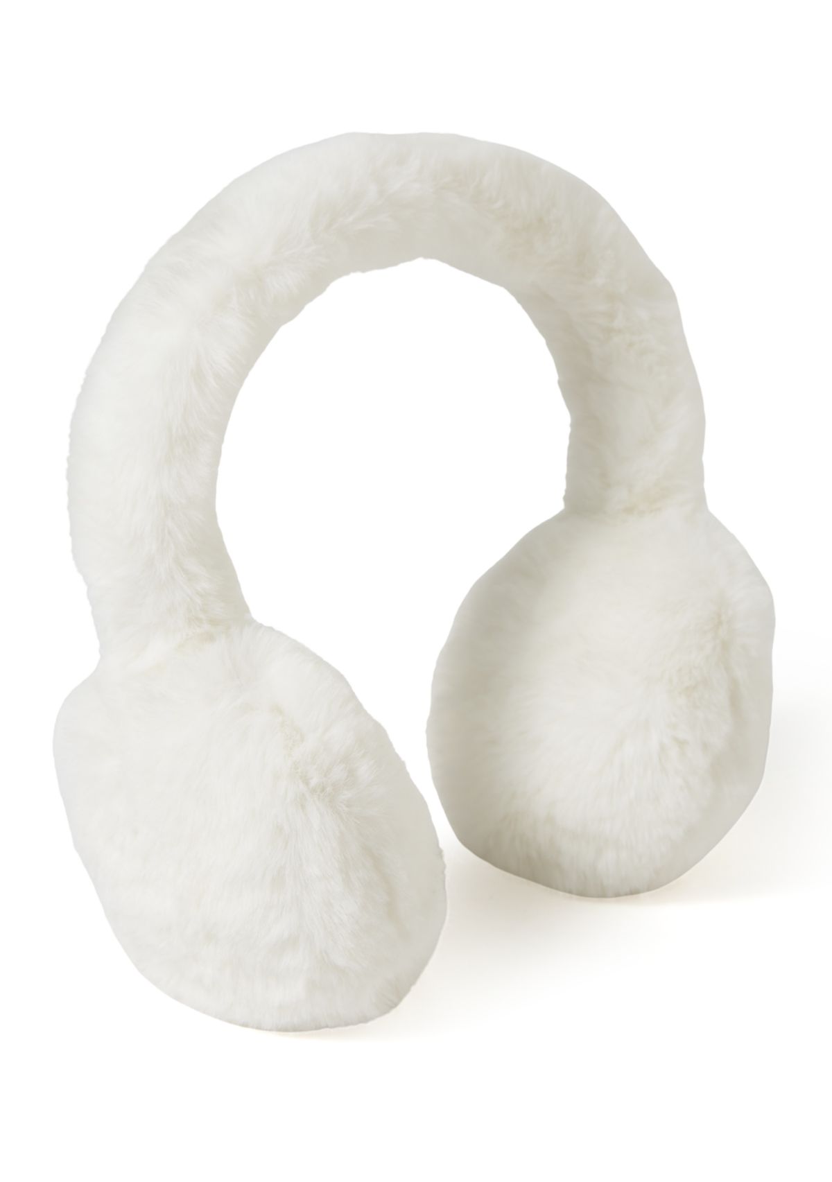 All Over Solid Faux Fur Earmuffs