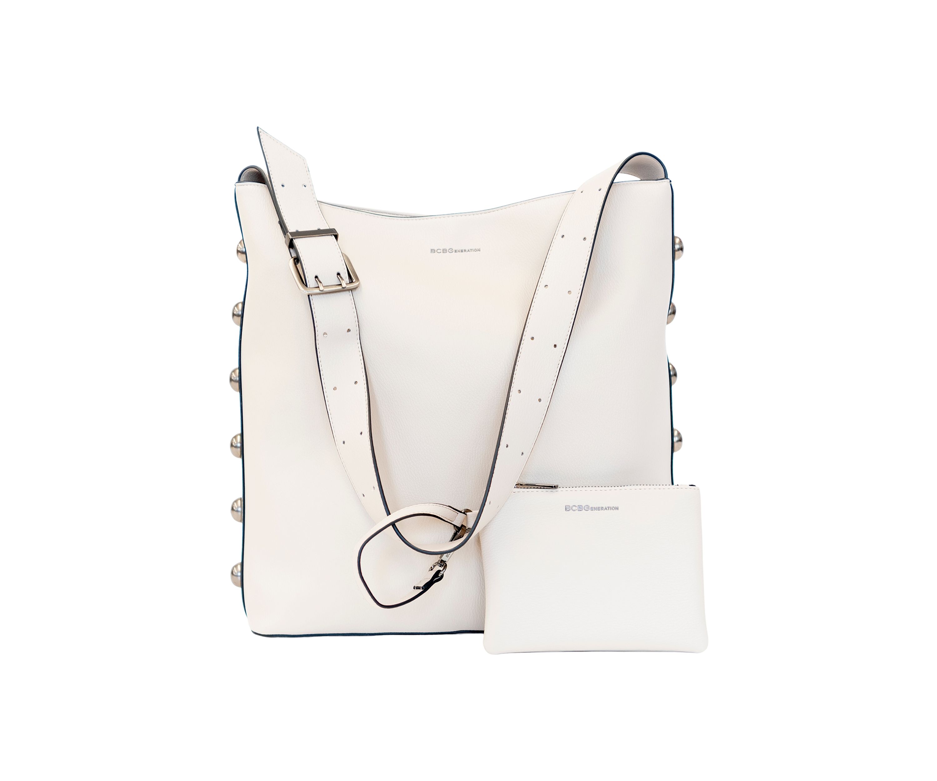 Dome Studded Bucket Carryall Bag 