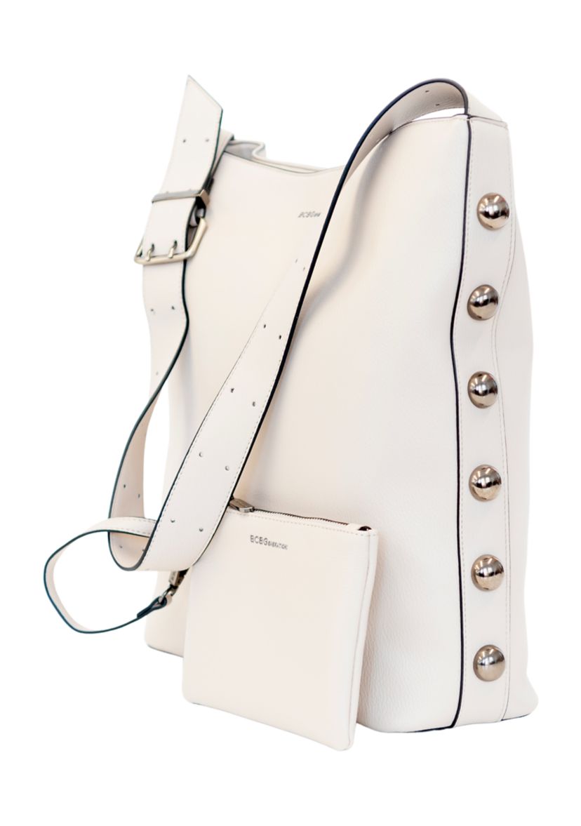Dome Studded Bucket Carryall Bag 
